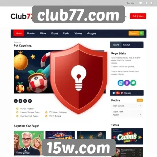 Análise de segurança do site Club77.com