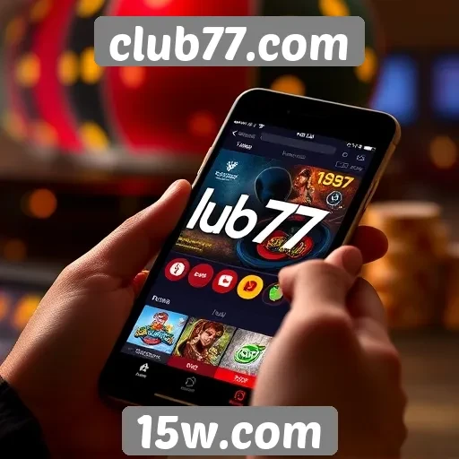 Acessibilidade do Club77.com em dispositivos móveis