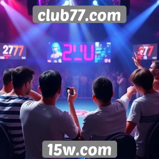 Impacto das redes sociais na popularidade do club77.com